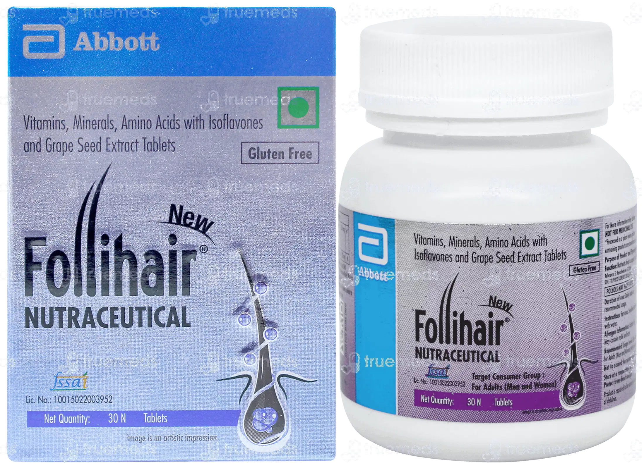 Follihair New Tablet 30 TrueMeds sale