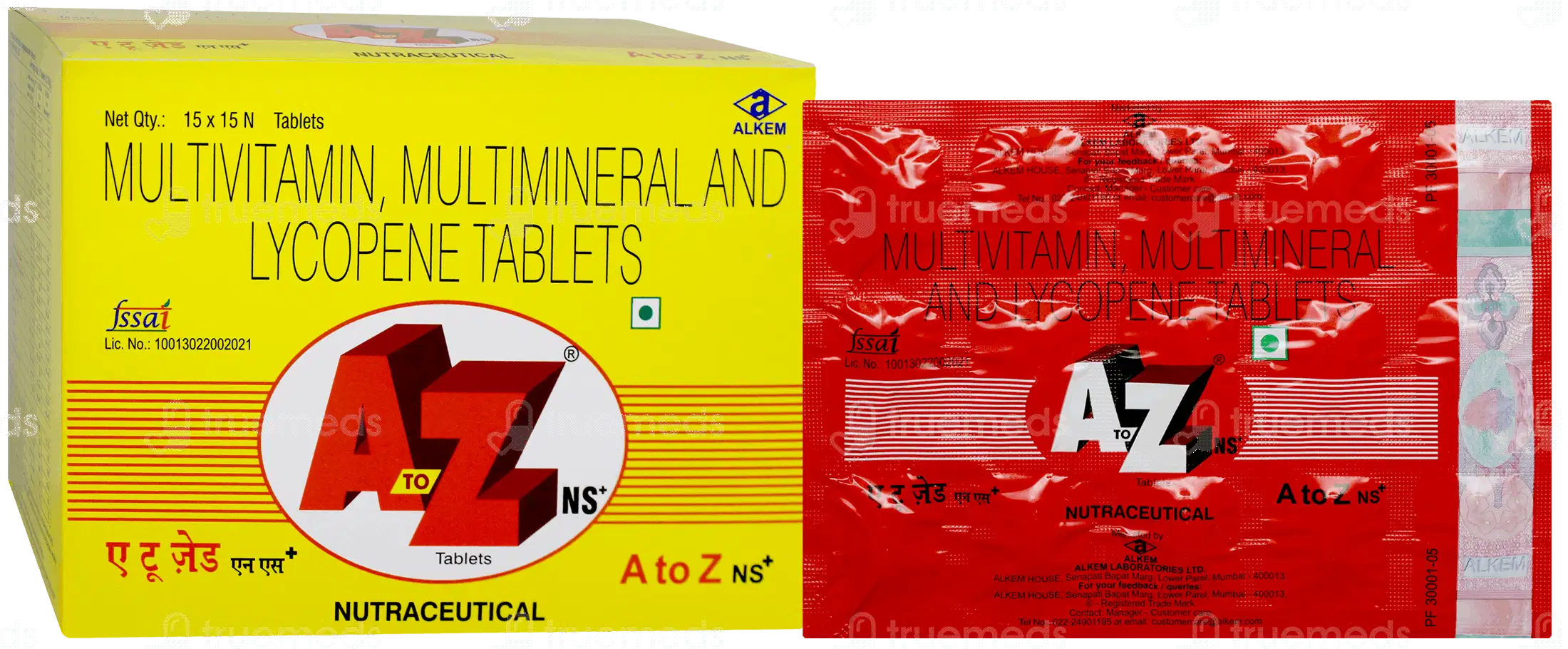 A To Z Ns+ Tablet 15 TrueMeds sale