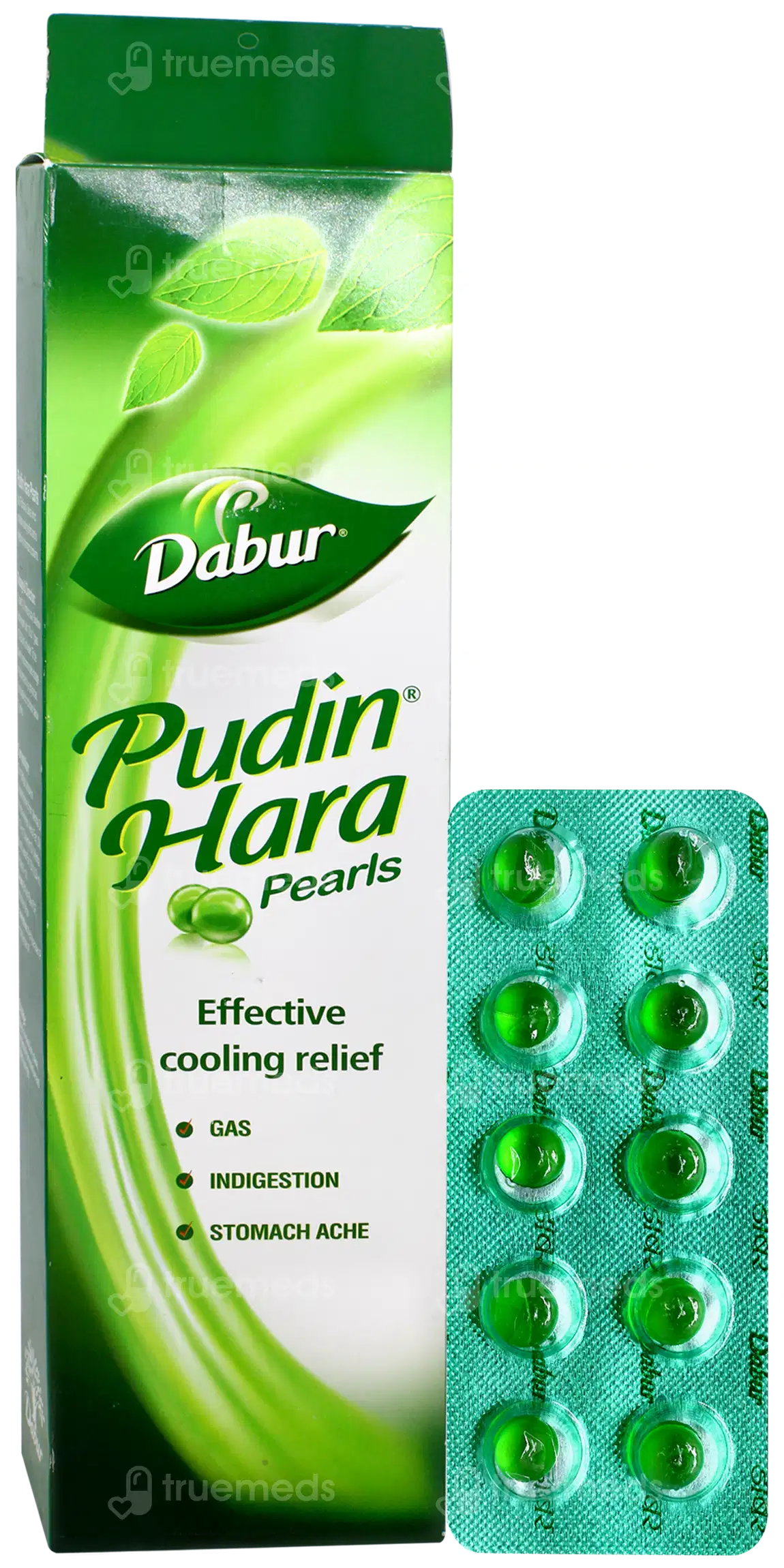 Dabur Pudin Hara Pearls Capsule 10 TrueMeds sale