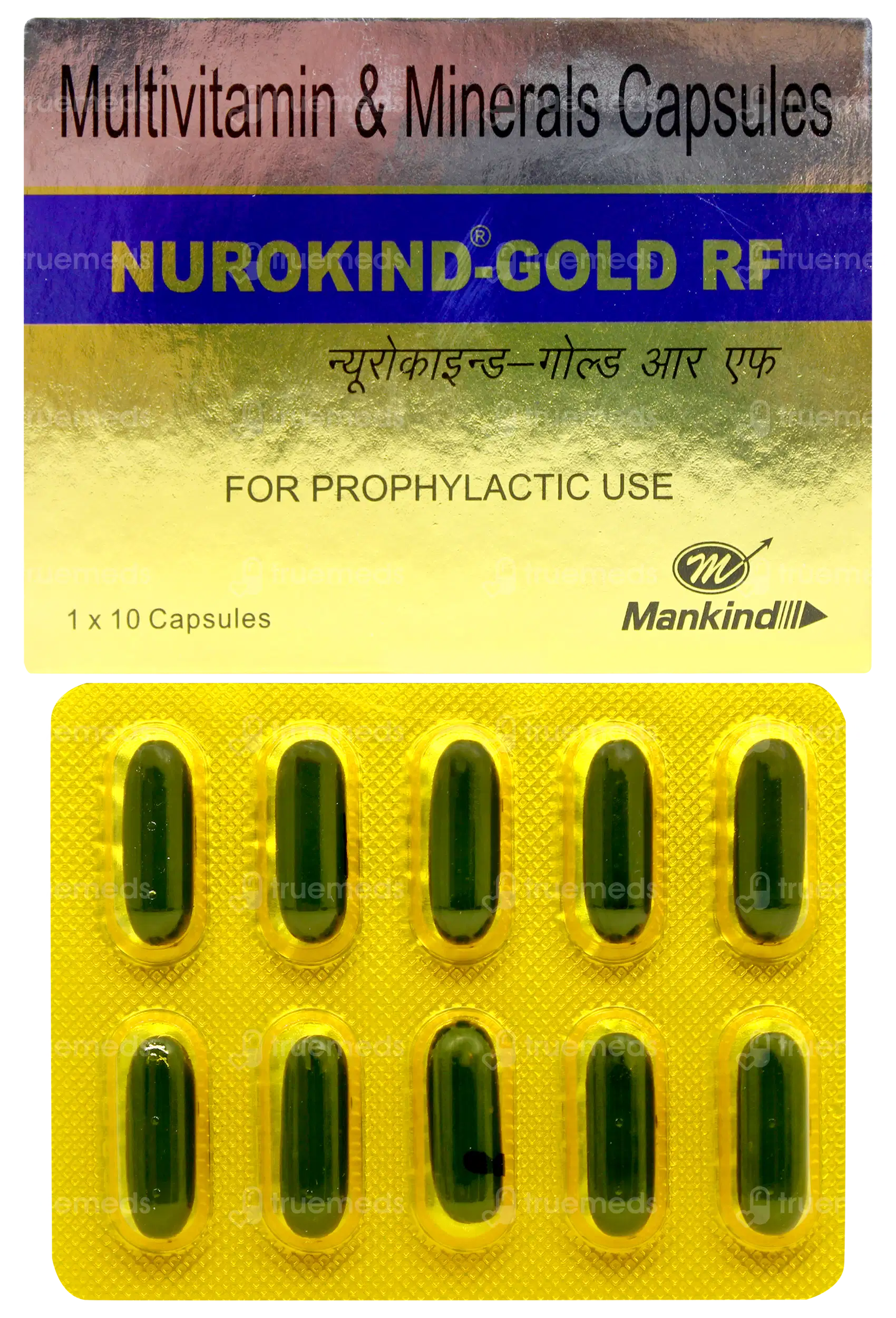 Nurokind Gold Rf Capsule 10 TrueMeds sale