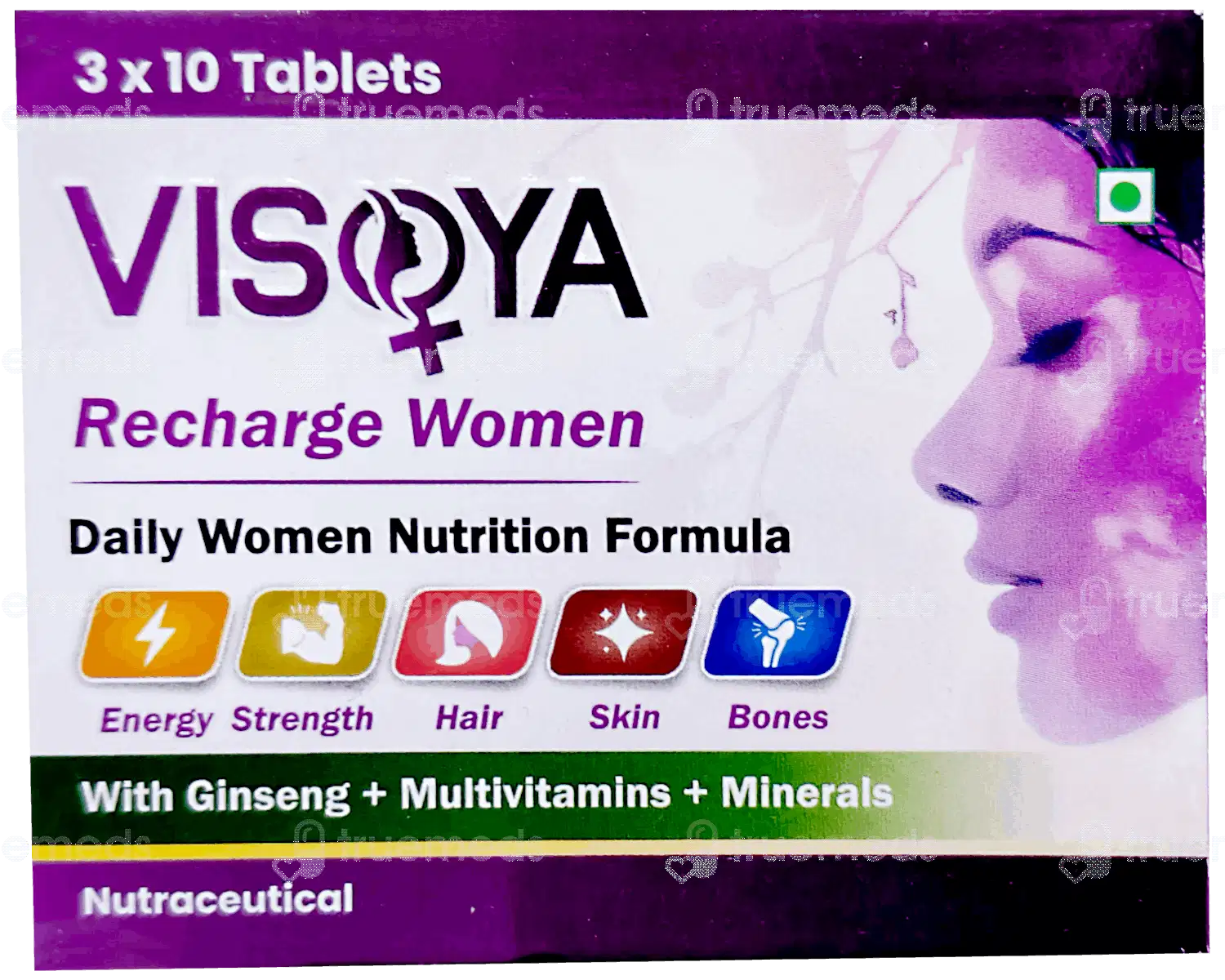 Visoya Recharge Women Tablet 10 TrueMeds sale
