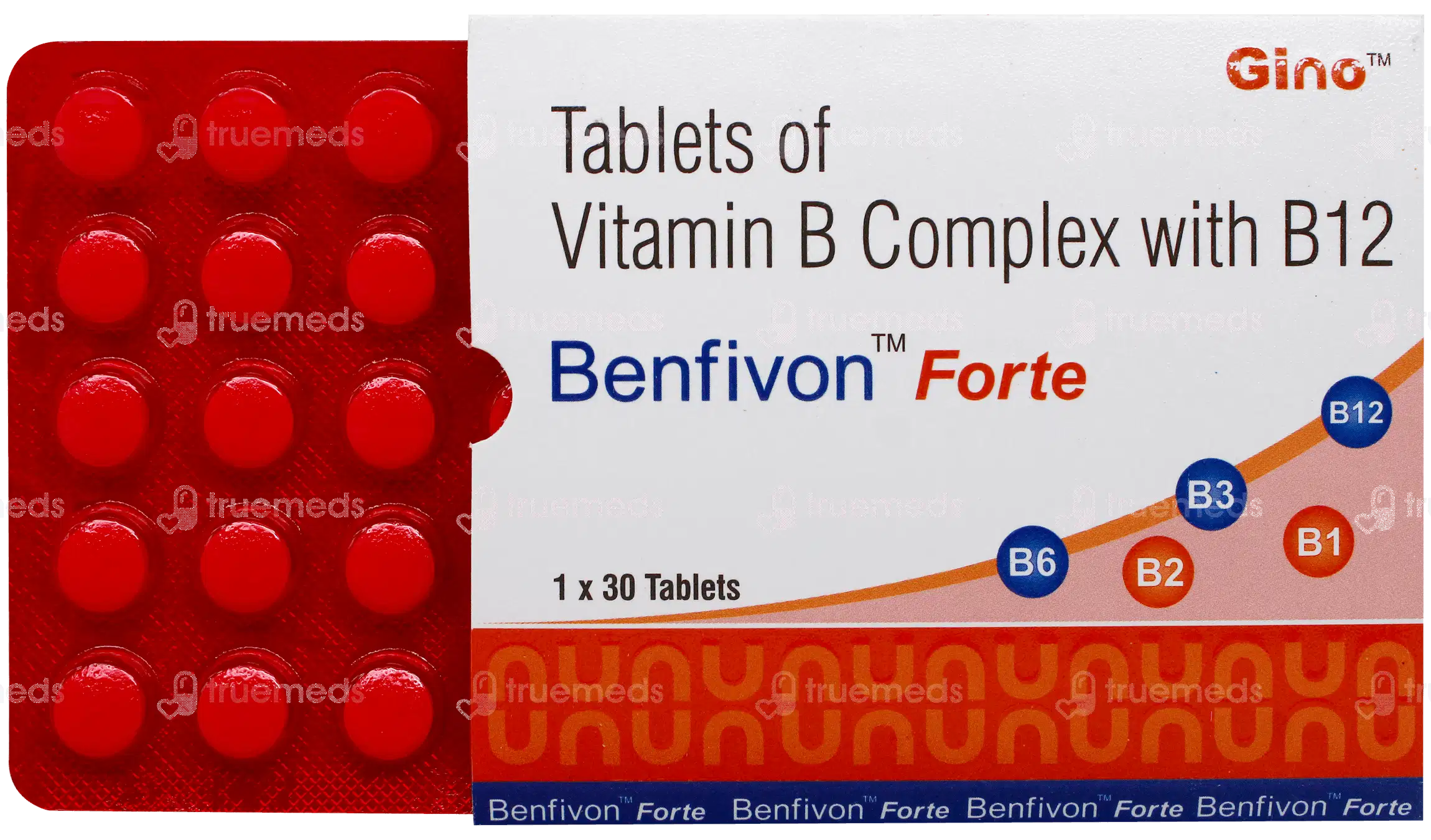 Benfivon Forte Tablet 30 TrueMeds sale