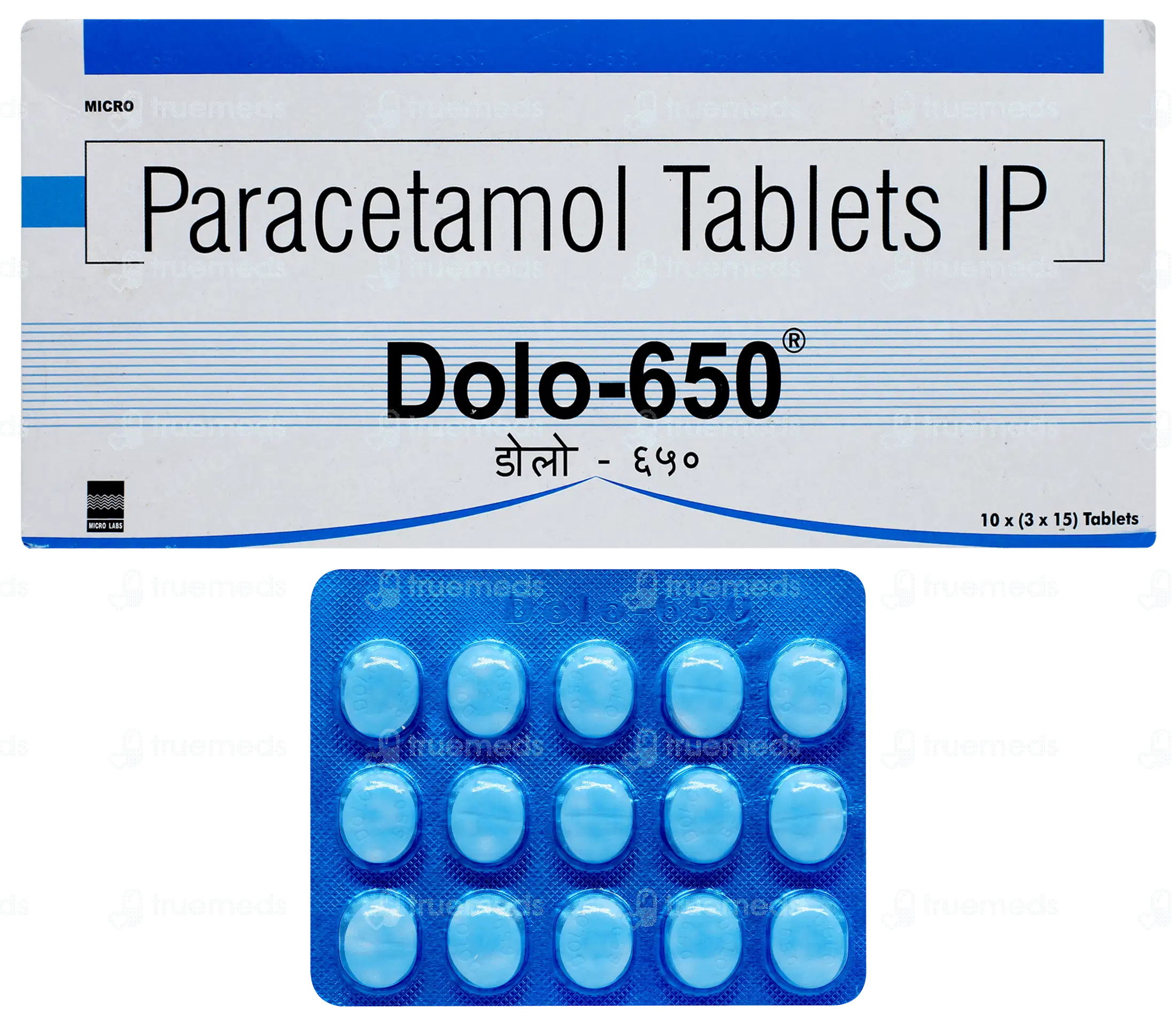 Dolo 650 Tablet 15 TrueMeds sale