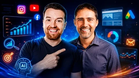 Digital Marketing Masterclass 2026: AI Marketing Course Udemy sale