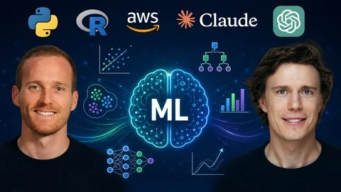 Machine Learning A-Z [2026]: ML, DL, AI with AWS, Python & R Udemy sale
