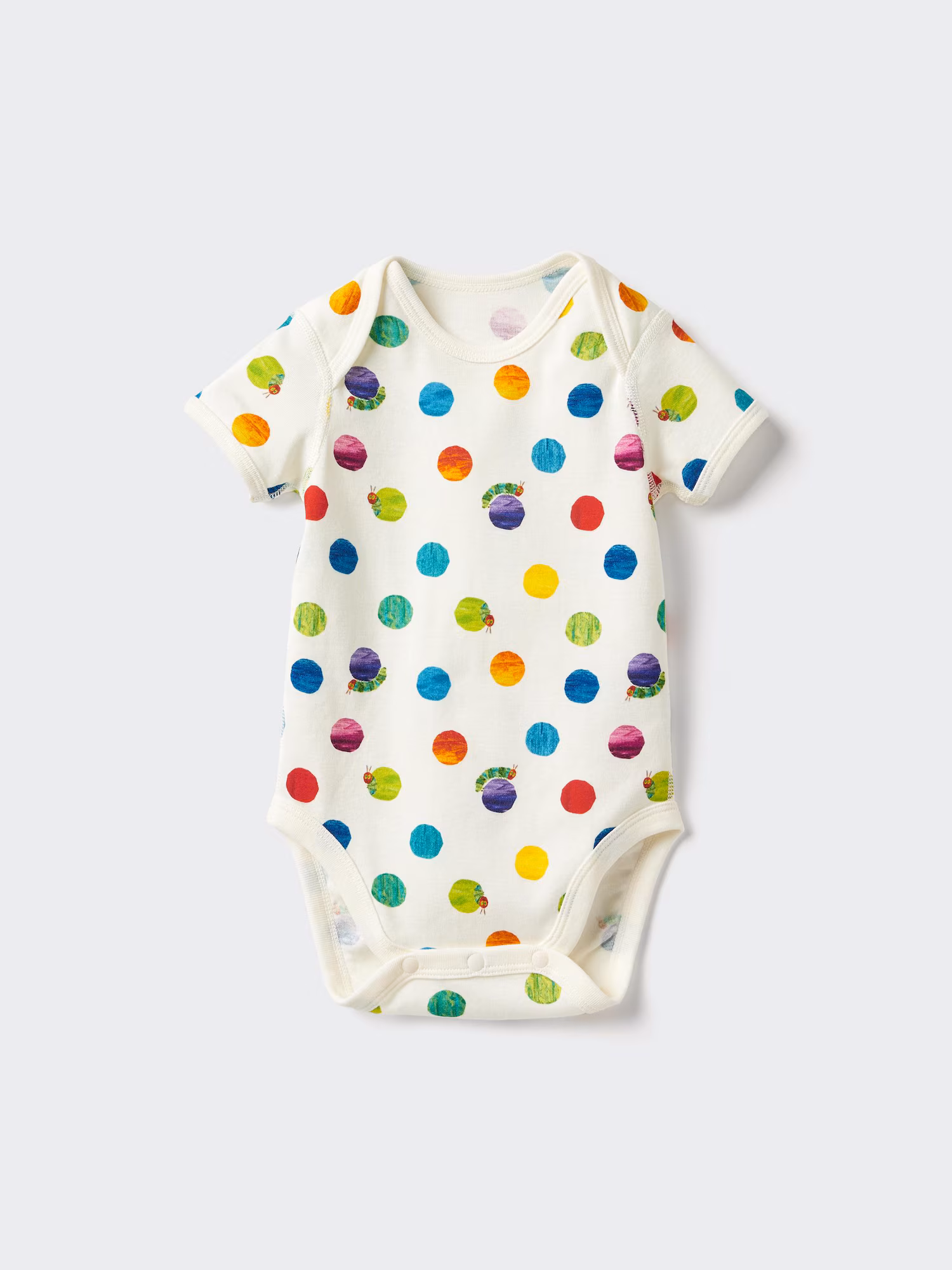 The Picture Book Collection Bodysuit | Short Sleeve, Caterpillar Uniqlo sale