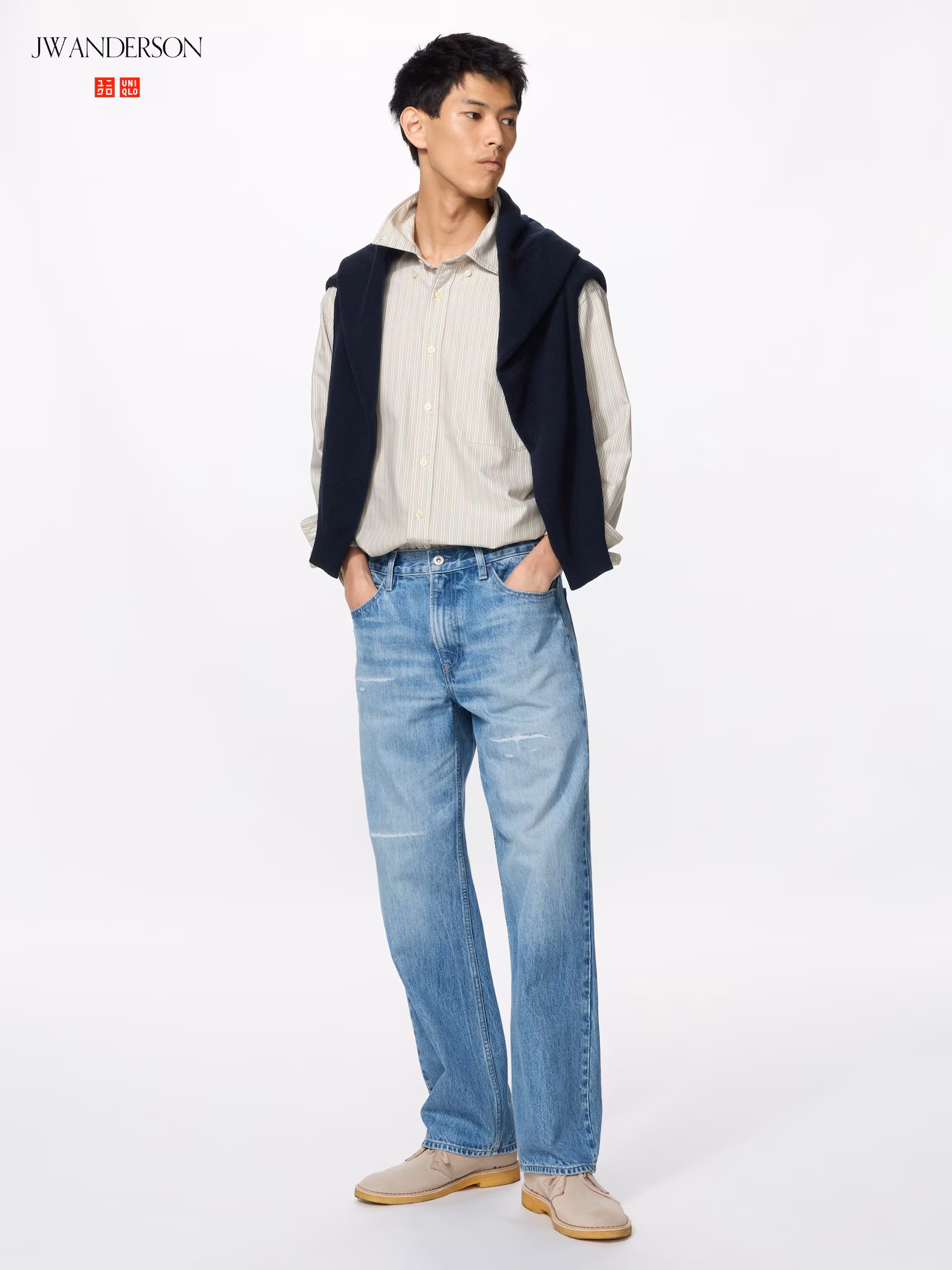 Straight Jeans Uniqlo sale