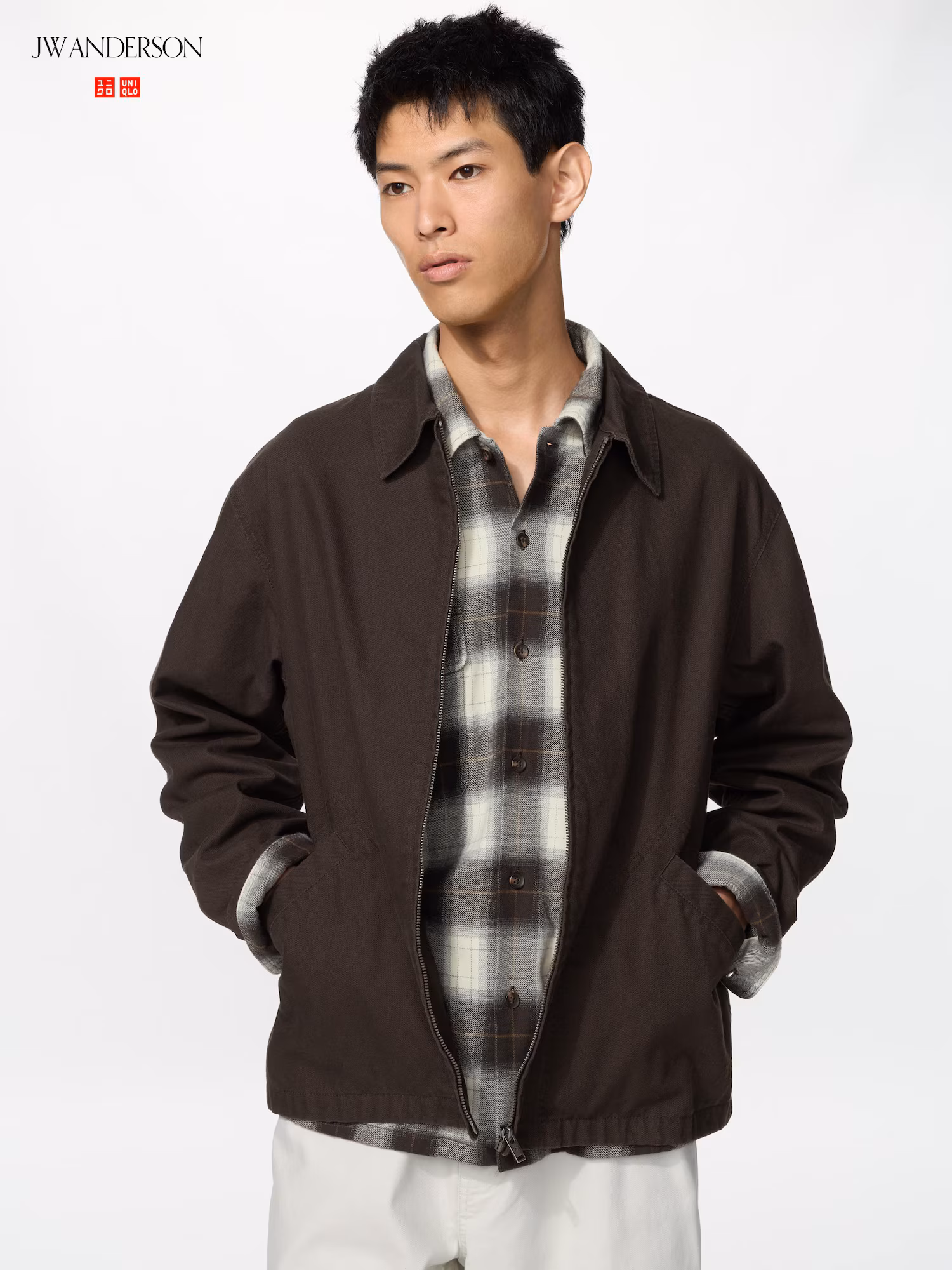 Zip Up Blouson Uniqlo sale