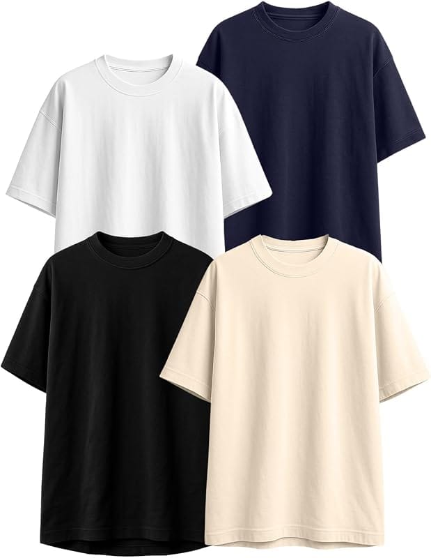 Uniqlo AIRism Cotton Oversized T-Shirt Men
