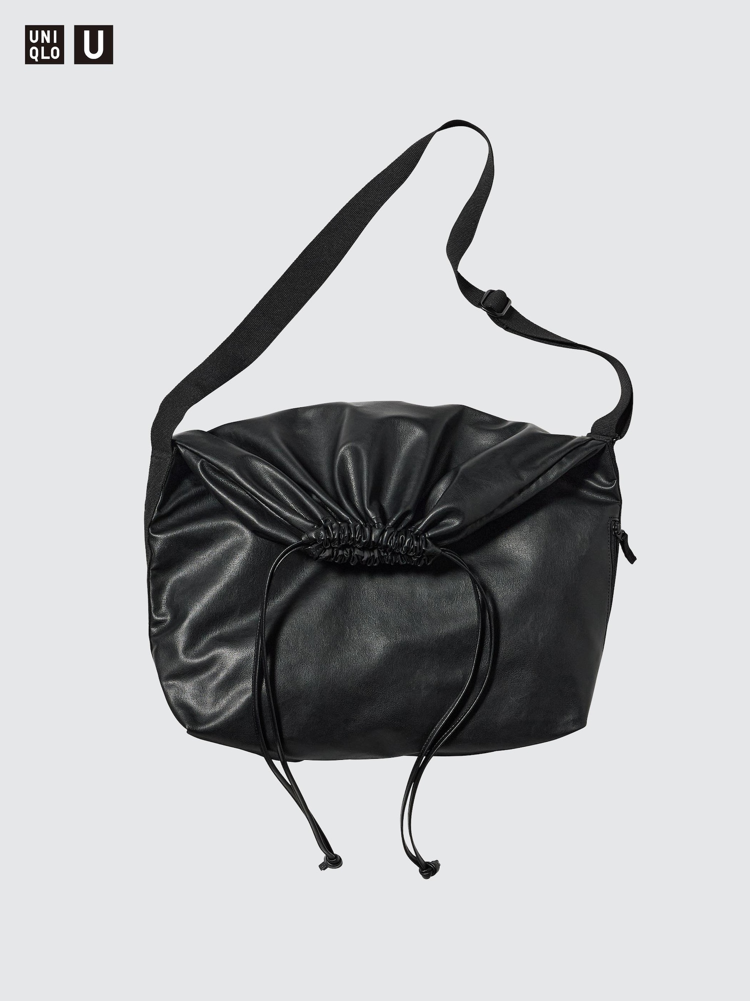 Soft Coated Drawstring Bag (Women) Uniqlo sale