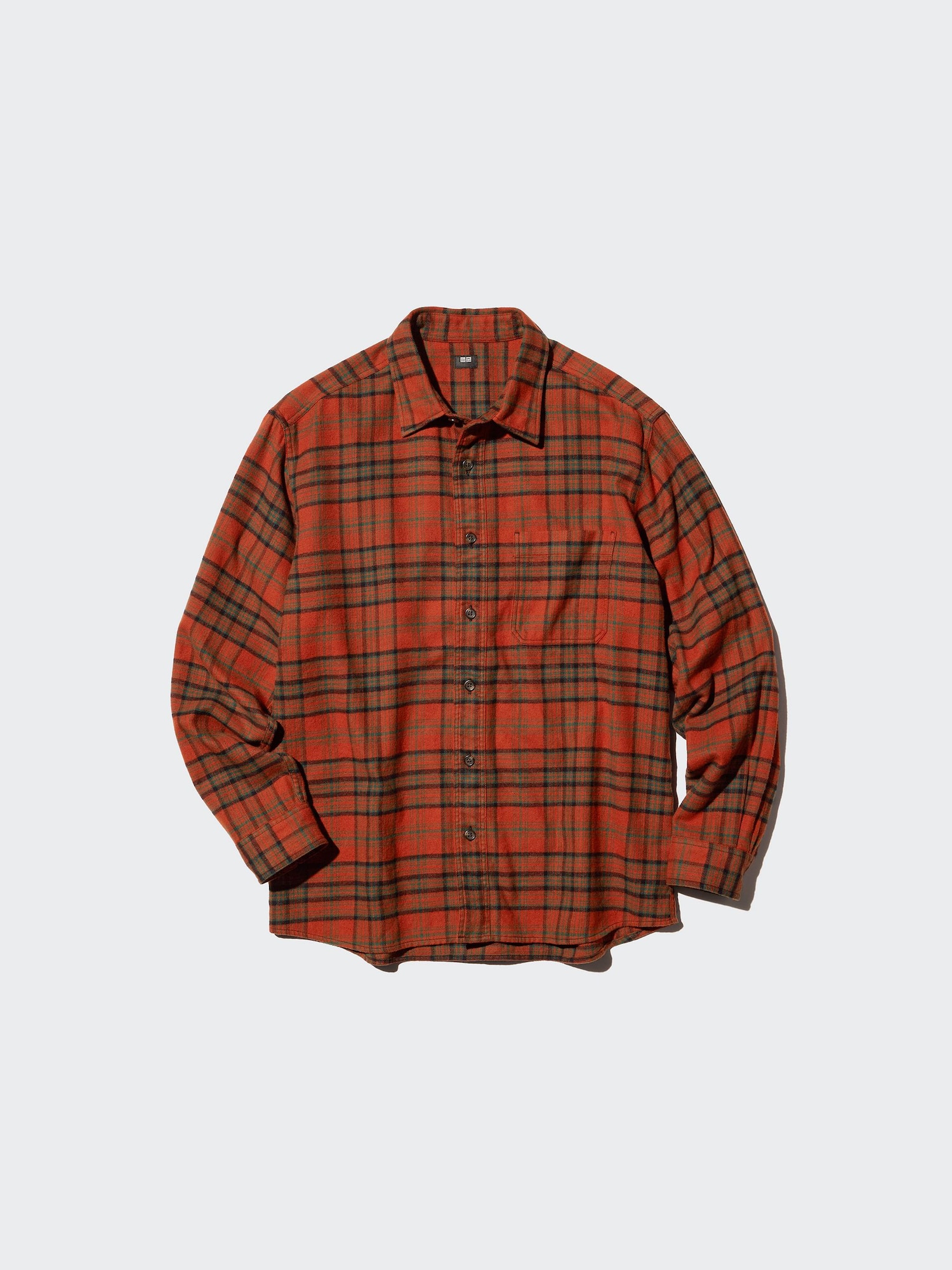 Flannel Shirt Long Sleeve (Men) Uniqlo sale
