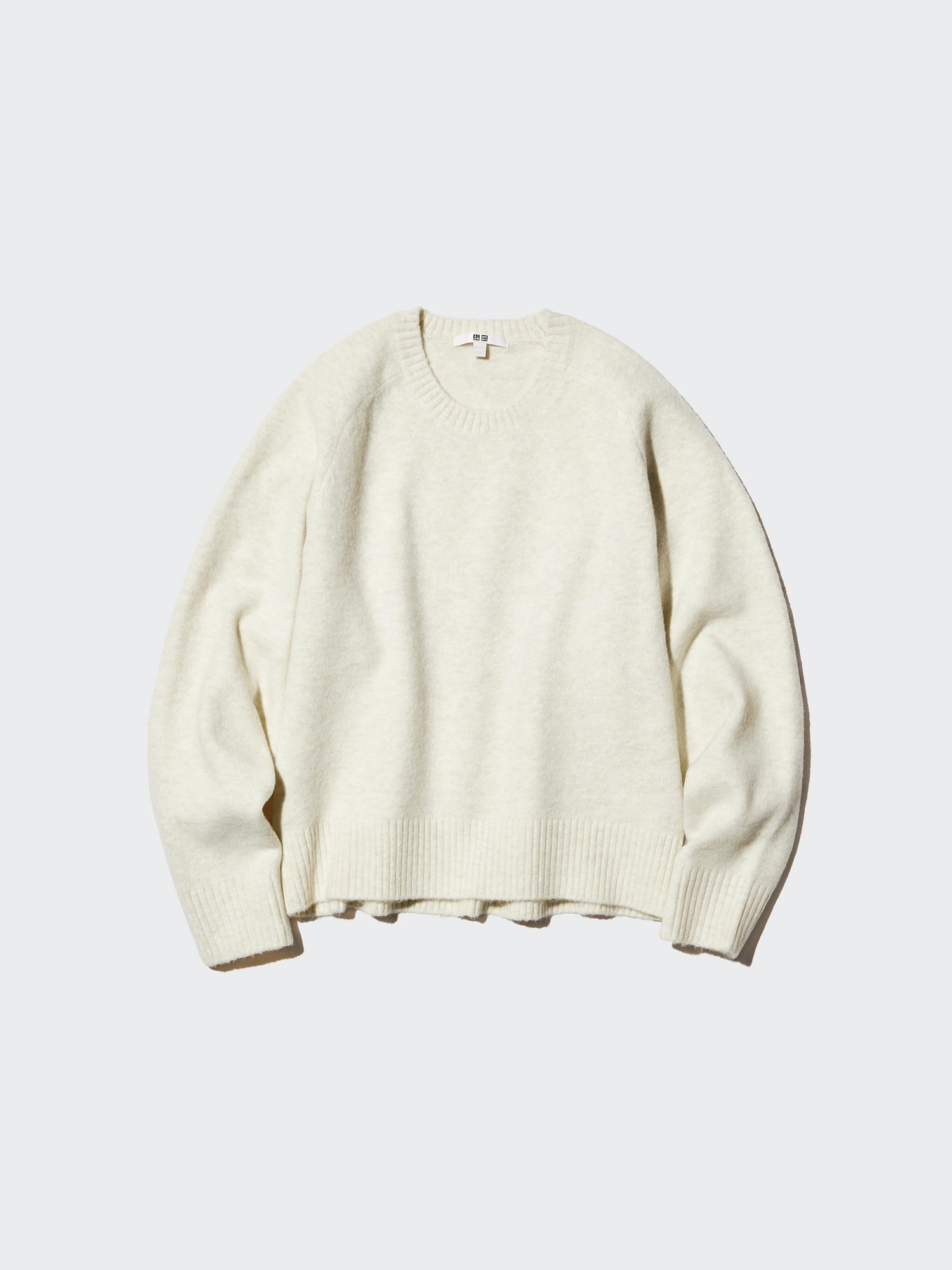 Souffle Yarn Crew Neck Sweater (Women) Uniqlo sale
