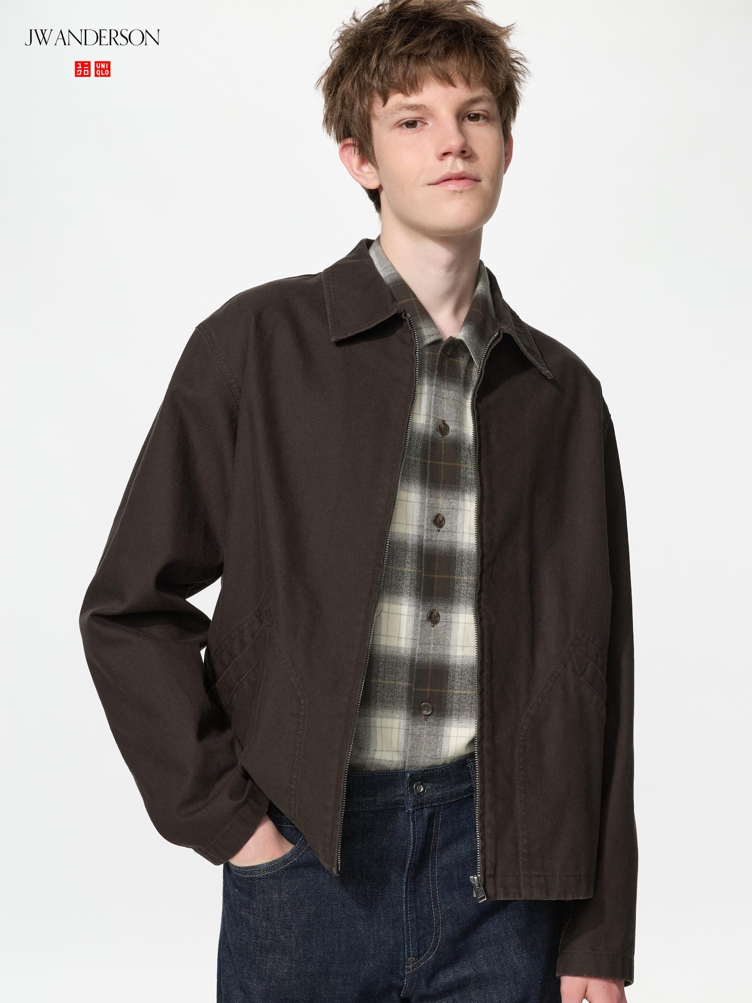 Uniqlo Zip Up Blouson Uniqlo sale