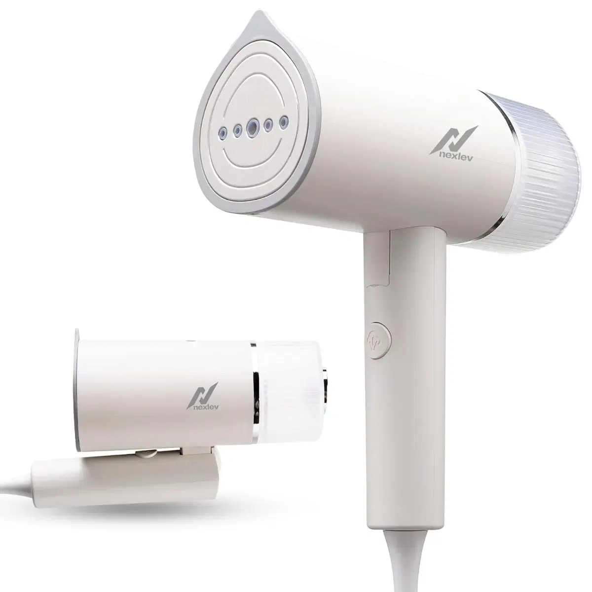 NexLev Foldable Garment Steamer with Vertical and Horizontal Steaming Vijay Sales sale