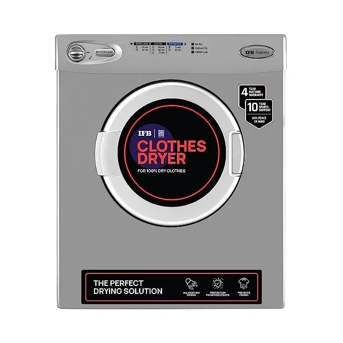 IFB 5.5 KG 5 Star Fully Automatic Front Load Dryer with Germ-Free Clothes Vijay Sales sale
