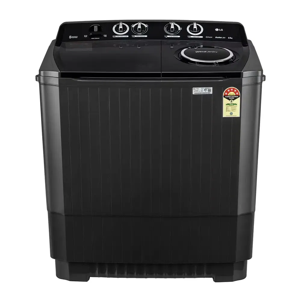 LG 8.5 Kg 5 Star Semi Automatic Top Load Washing Machine with Roller Jet Pulsator Vijay Sales sale