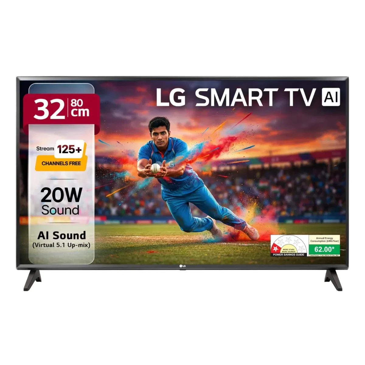 LG 80 cm (32 Inch) HD AI Smart WebOS23 LED TV - HDR10 Pro Vijay Sales sale