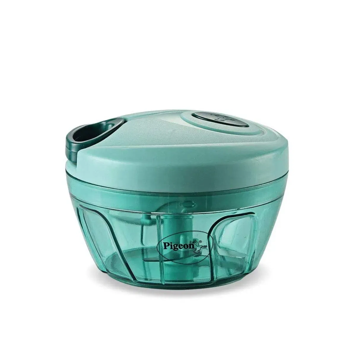 Pigeon Handy Mini Chopper 400 ml Capacity 3 Stainless Steel Blades Manual Pull Cord Food-Grade Plast Vijay Sales sale