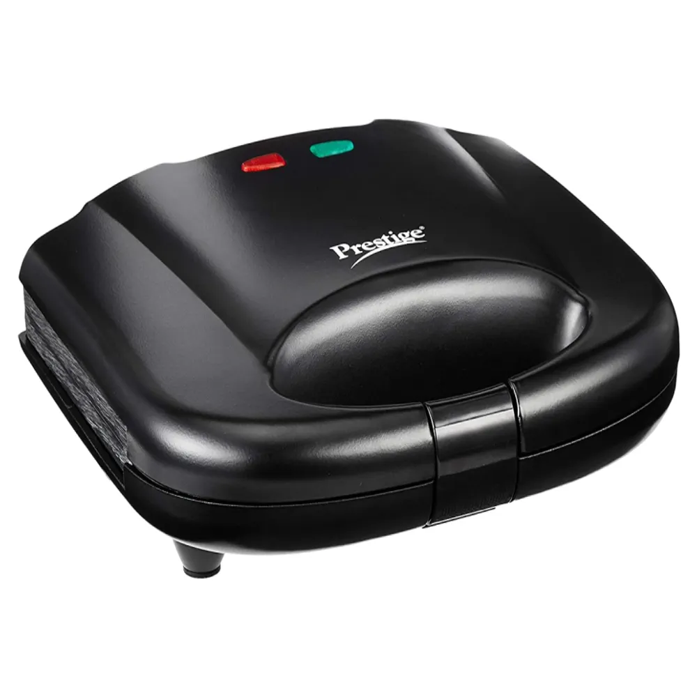 Prestige Sandwich Toasters With Fixed Grill Plate, Non-Stick Heating Plate, Elegant Black Fi Vijay Sales sale