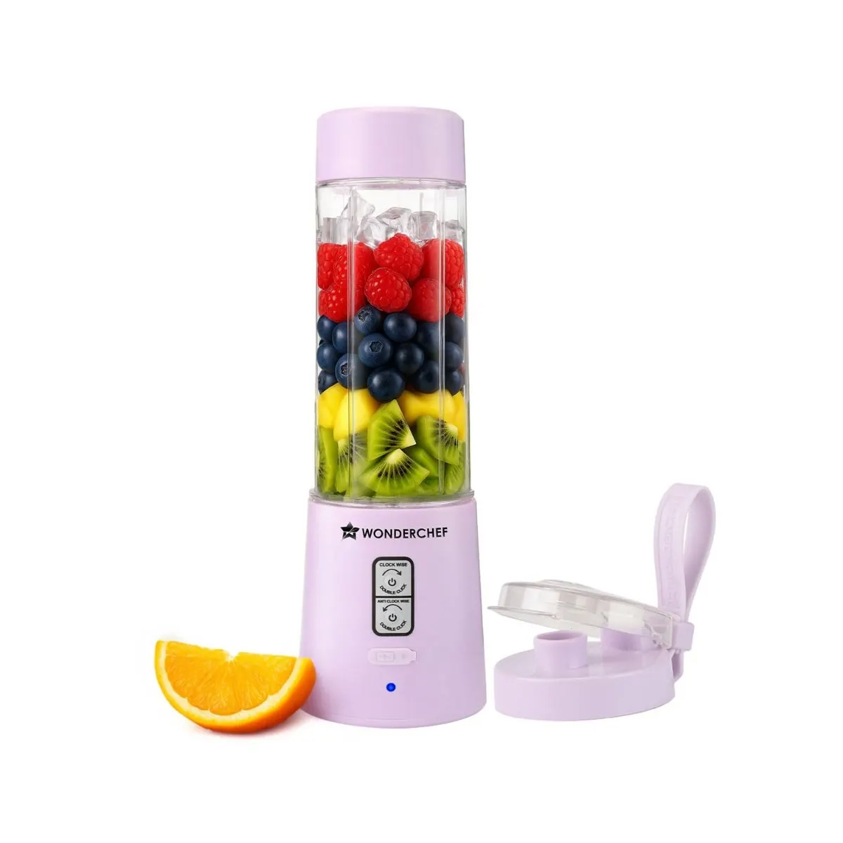 Wonderchef Twister Portable Blender | 150W Power | 500ml Jar | Stainless Steel Blades | Port Vijay Sales sale