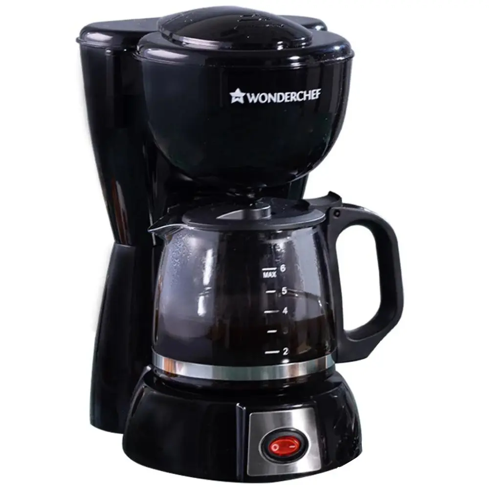 Wonderchef Onyx Brew Coffee Maker with Anti Drip Sysytem, Filtered Water Drip Coffee Tank, 6 Vijay Sales sale