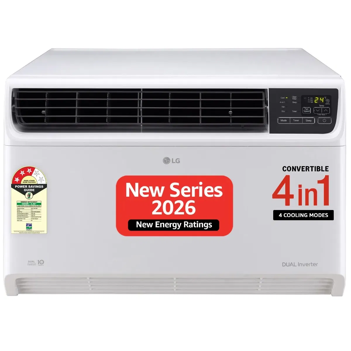 LG 1.5 Ton 3 Star DUAL Inverter Window AC Vijay Sales sale