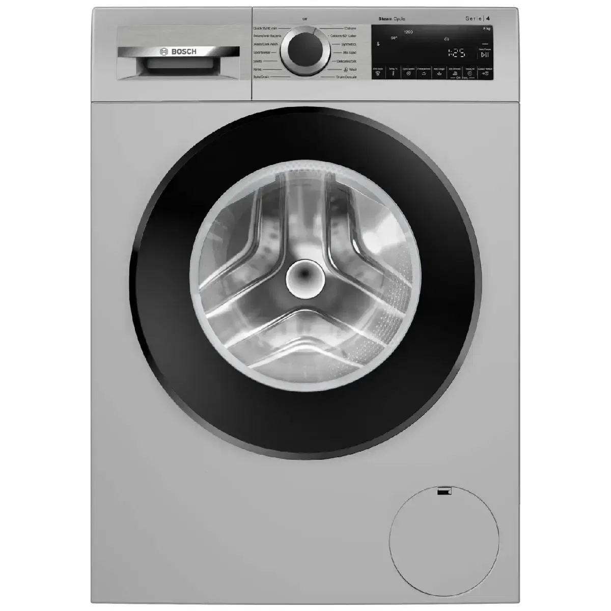 Bosch 8 Kg Fully Automatic Front Load Washing Machine, Anti-Wrinkle and Anti-Stain Vijay Sales sale