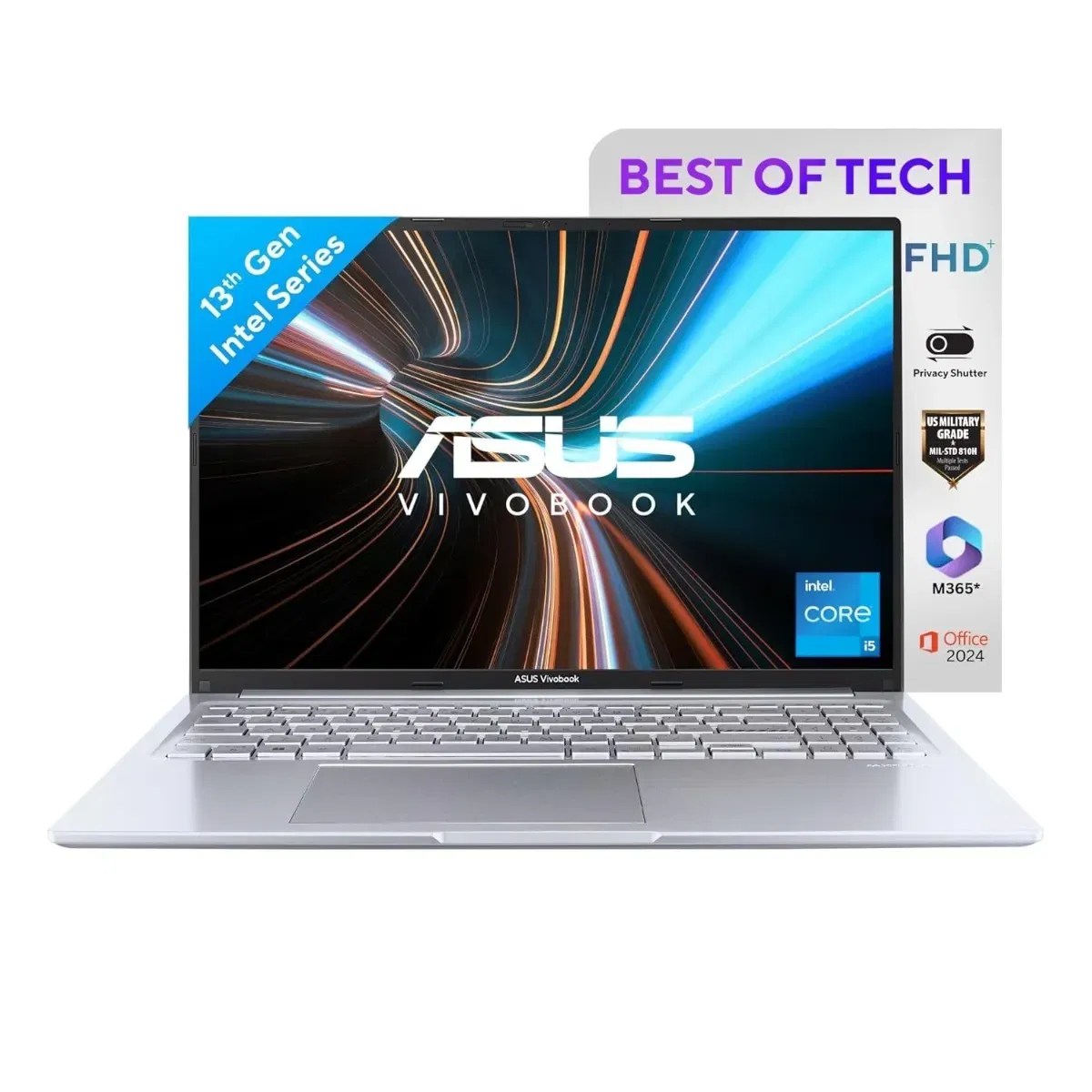 ASUS Vivobook 16 Laptop, Intel Core i5-13420H, 16GB DDR4 RAM, 512GB SSD Vijay Sales sale