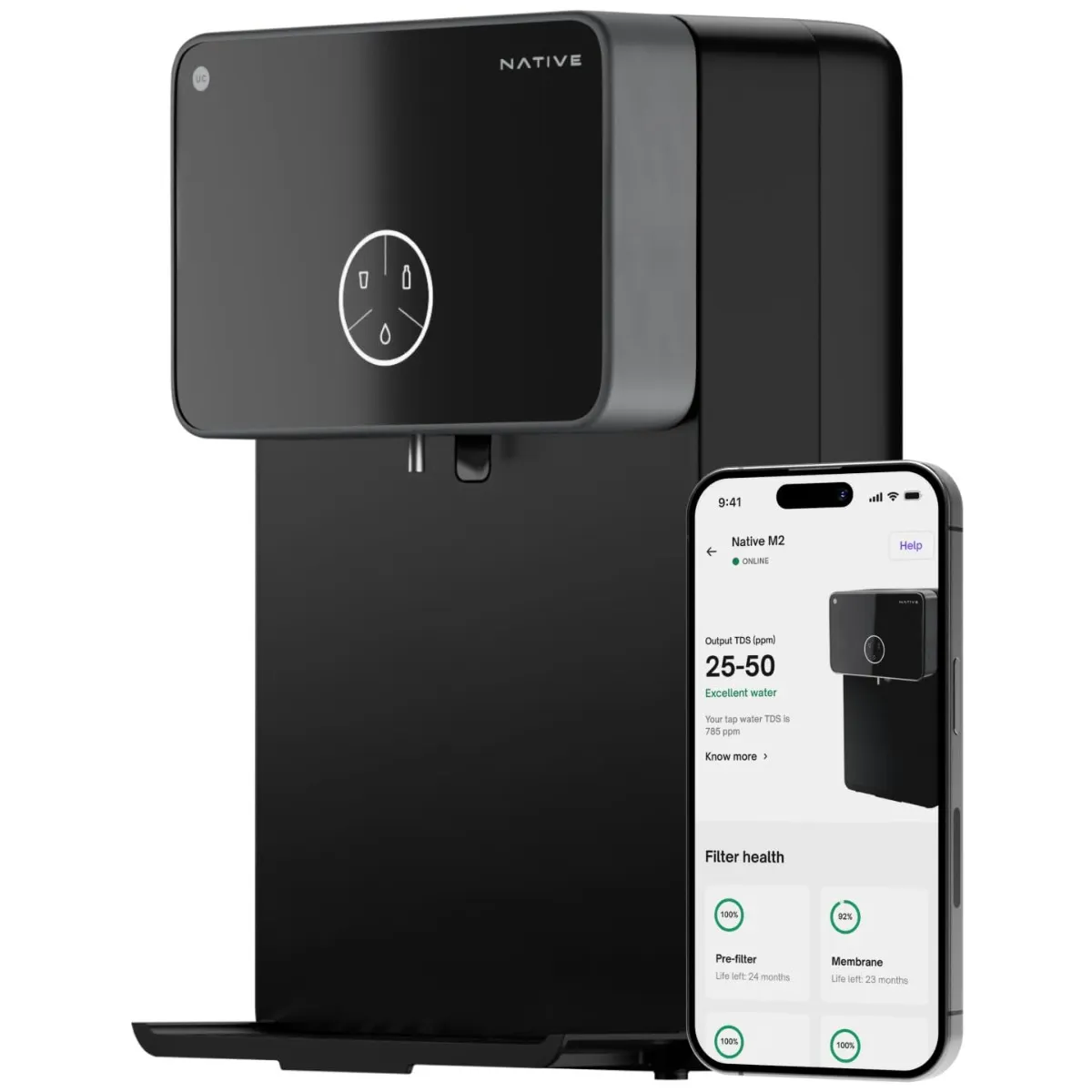 Native M2 Pro Smart Water Purifier by Urban Company Vijay Sales sale