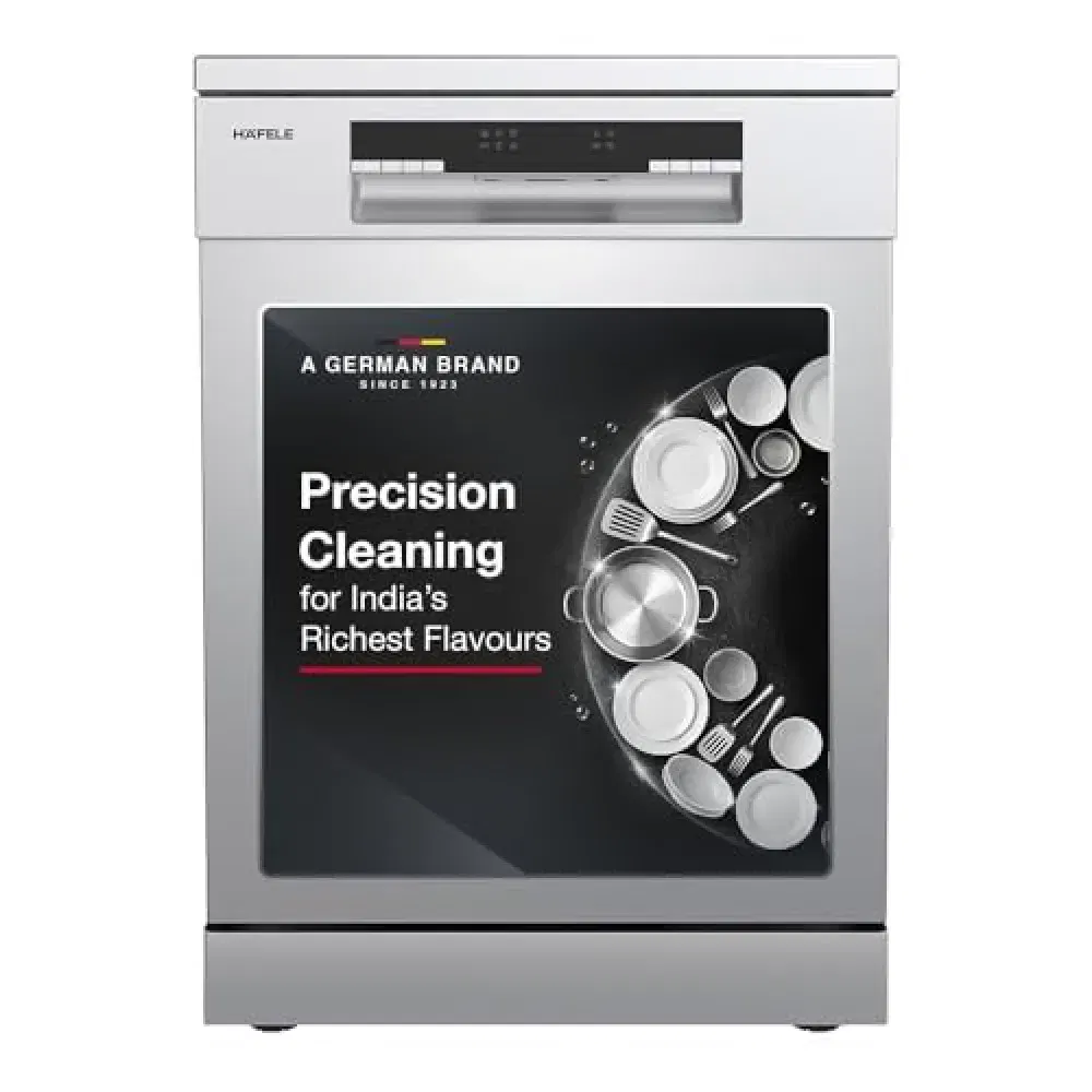 Hafele 13 Place Settings Freestanding Dishwasher with 8 Wash Programs and Extra Drying Vijay Sales sale