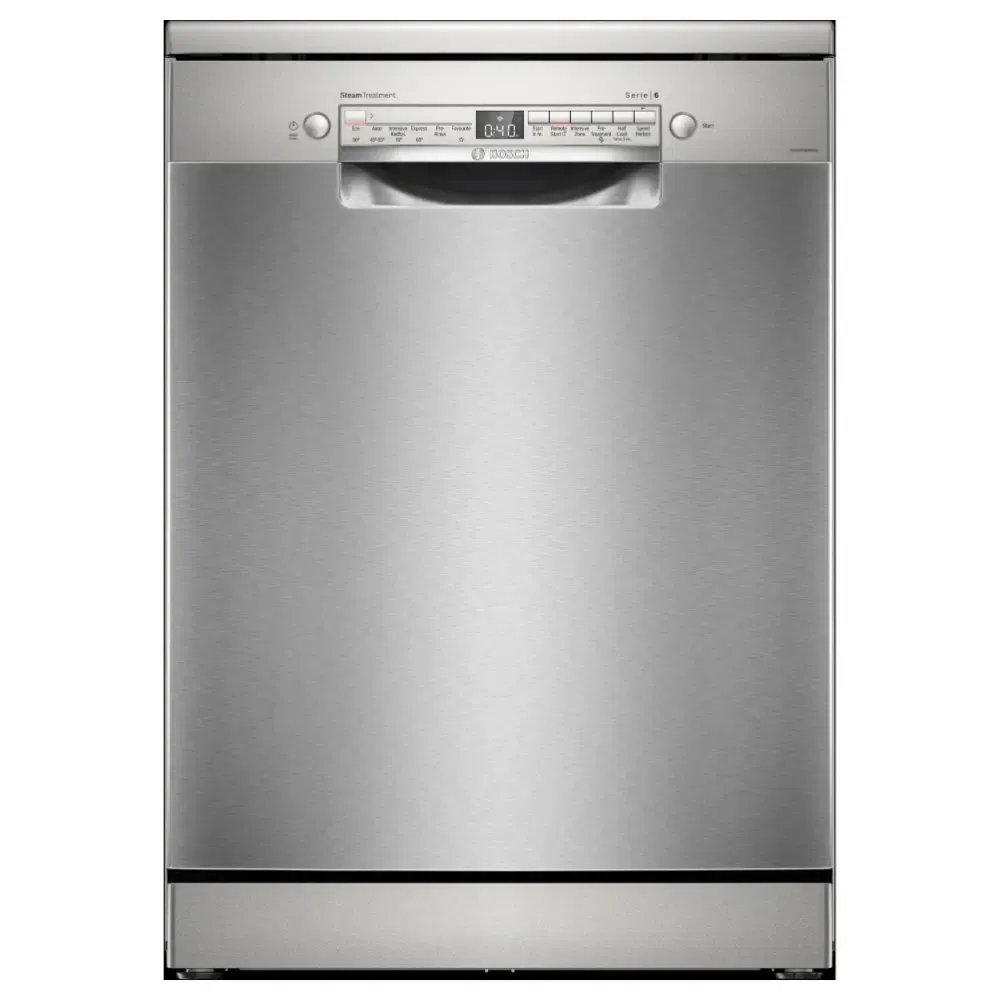 Bosch Series 6 14 Place Settings Free-standing Dishwasher, 60 cm, Brushed Steel Vijay Sales sale