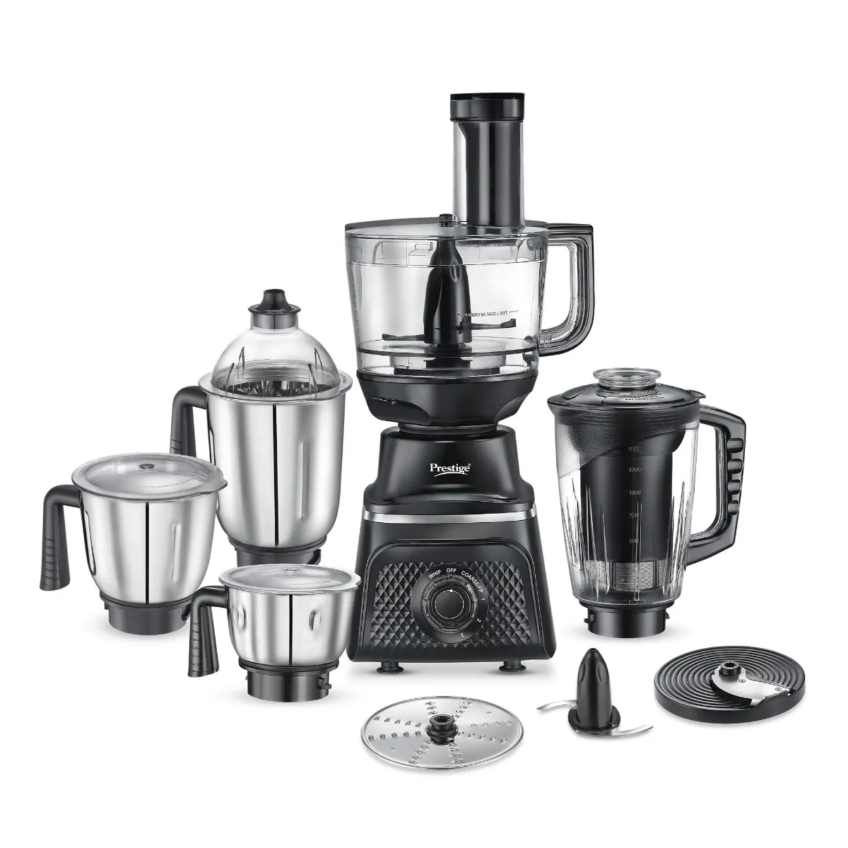 Prestige Prisma Pro Mixer Grinder | 750W | 5 Jars | 6 Super-Efficient Blades | Stainless Ste Vijay Sales sale