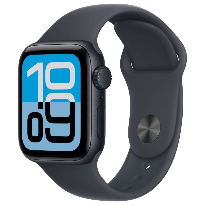 Apple Watch SE 3 GPS 40mm Midnight Aluminium Case with Midnight Sport Band - M/L (Band fits 150-200mm wrists) Vijay Sales sale