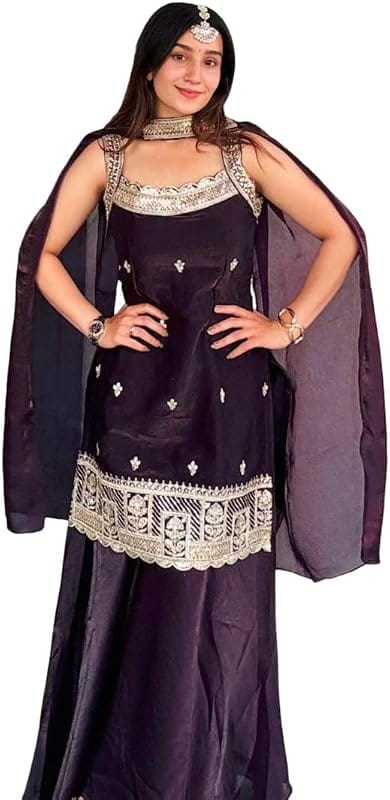 W Ethnic Printed Kurta Dupatta Set