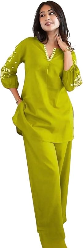 SASSAFRAS Pastel Crop-Top Co-ord Set