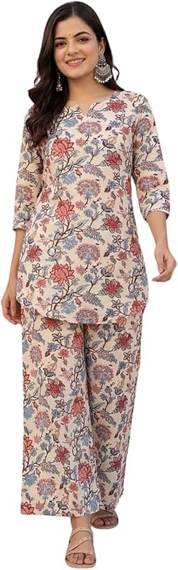 M&S Cotton Co-ord Set