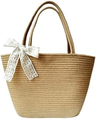 M&S Woven Straw Tote Bag