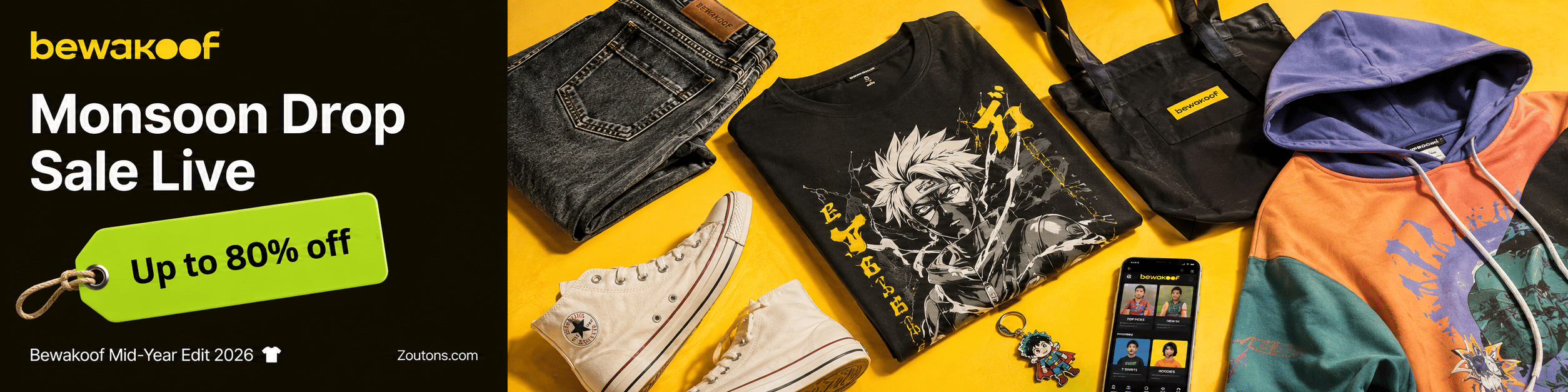 Bewakoof Sale - Upto 30% Off