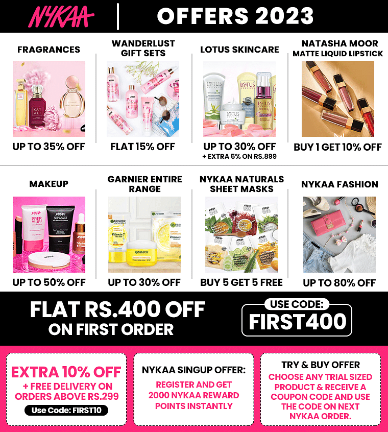 Nykaa Coupons Codes 70 Off Promo Codes September 2023